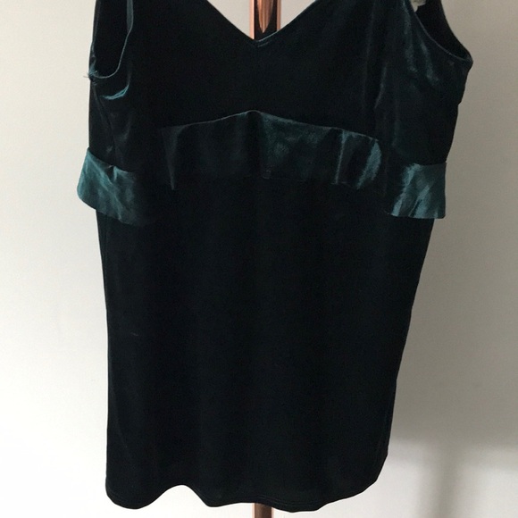 NWT Francesca’s Teal Green Velvet Mini Dress - Picture 5 of 12